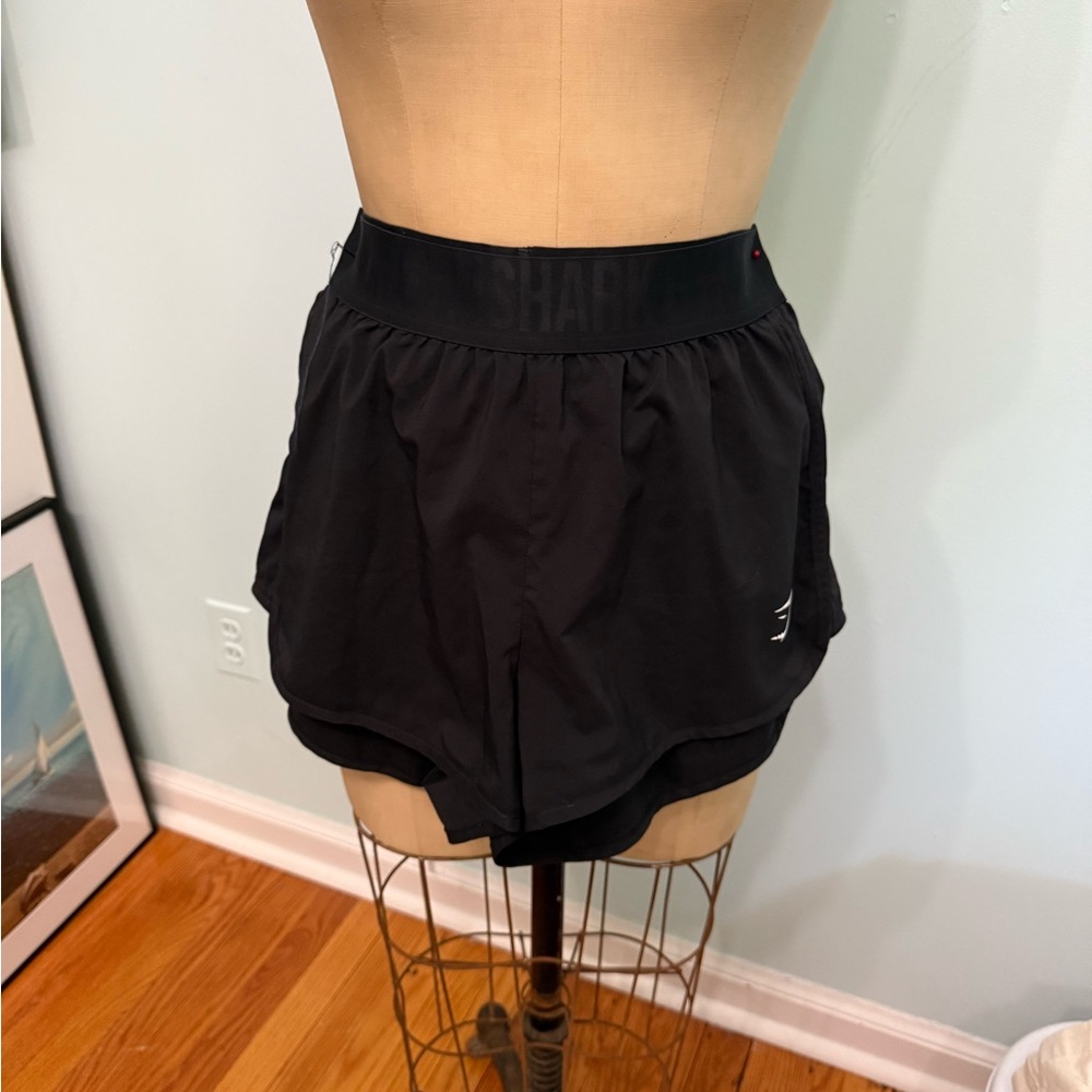 Gymshark Black Athletic Shorts
